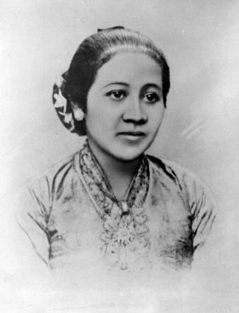 Portret van Raden Adjeng Kartini