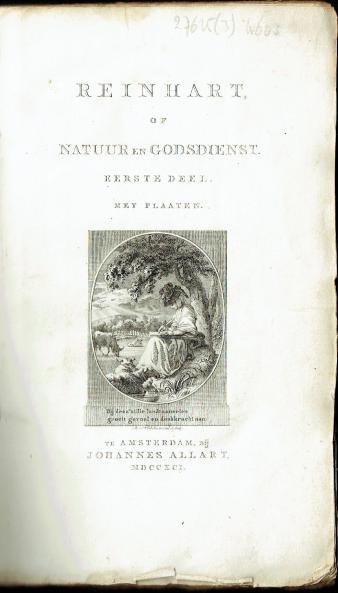 Titelpagina van Reinhart (1791).