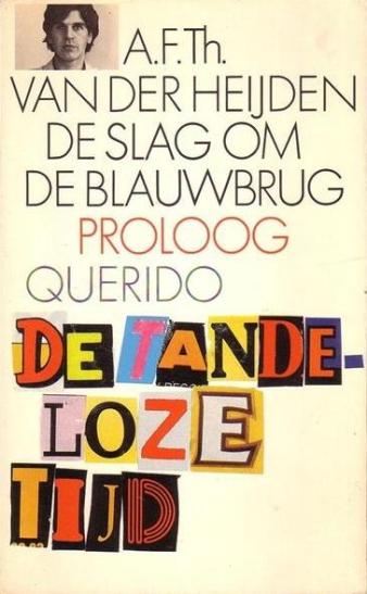 Omslag 1e druk (1983): A.F.Th. van der Heijden, De slag om de Blauwbrug.