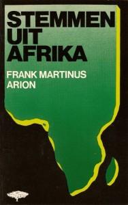 Omslag van Frank Martinus Arion, Stemmen uit Afrika.