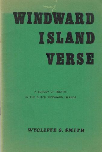 Omslag van Wycliffe S. Smith, Windward Island Verse.